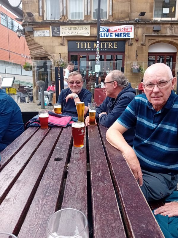 Nigel Scott, Richard Pennington and Dave Sharp